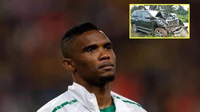 Sufre Eto’o accidente automovilístico Sufre Eto’o accidente automovilístico