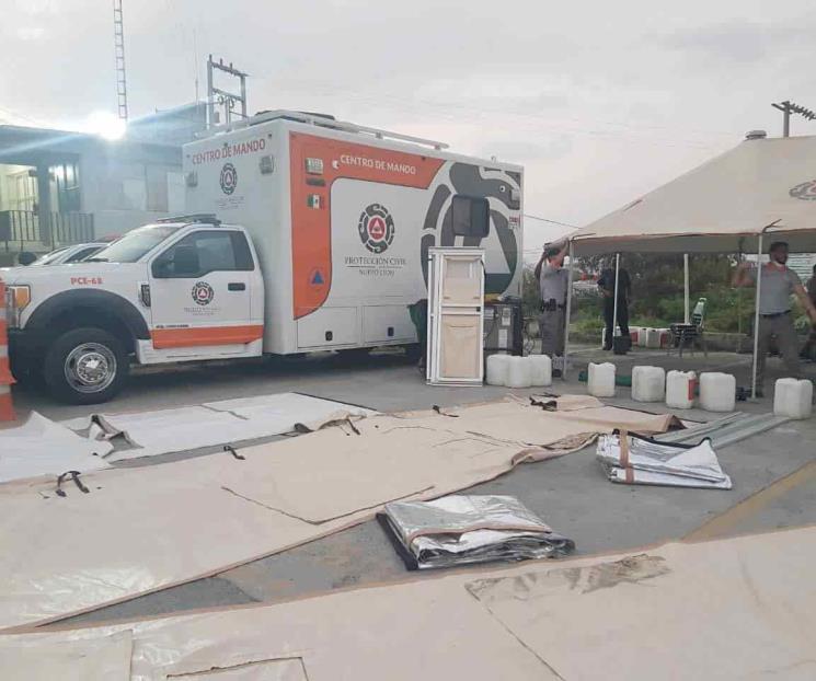 Enviará NL 30 elementos y equipo de PC a Tabasco