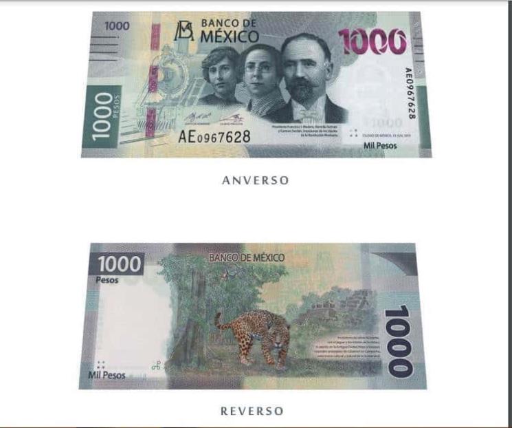 Conoce el nuevo billete de mil pesos a detalle