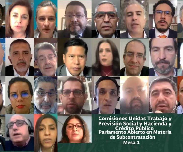 Analizan iniciativa sobre subcontratación Analizan iniciativa sobre subcontratación