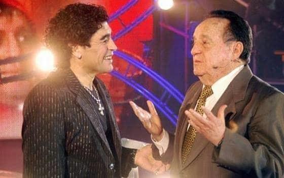 Maradona y su entrevista a Chespirito