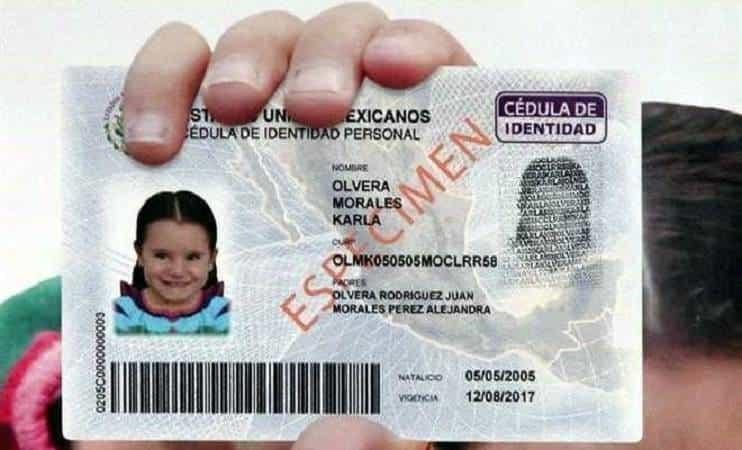 Van por creación de cédula de identidad Van por creación de cédula de identidad
