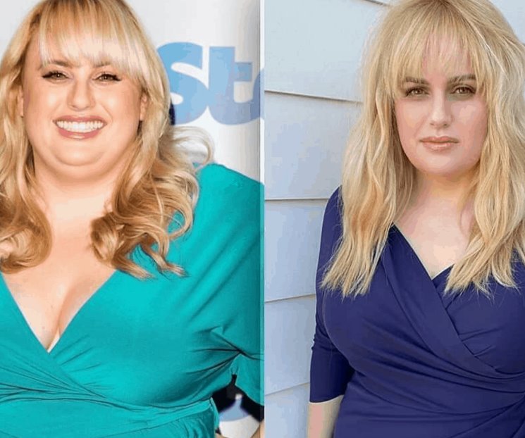 Rebel Wilson presume que alcanzó su peso ideal