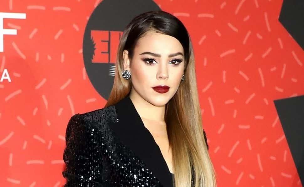 Danna Paola destaca en la lista de artistas más escuchadas