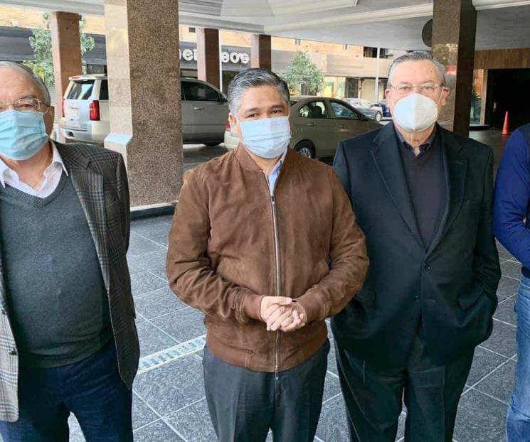 Se reúne Víctor Fuentes con la vieja cúpula panista Se reúne Víctor Fuentes con la vieja cúpula panista