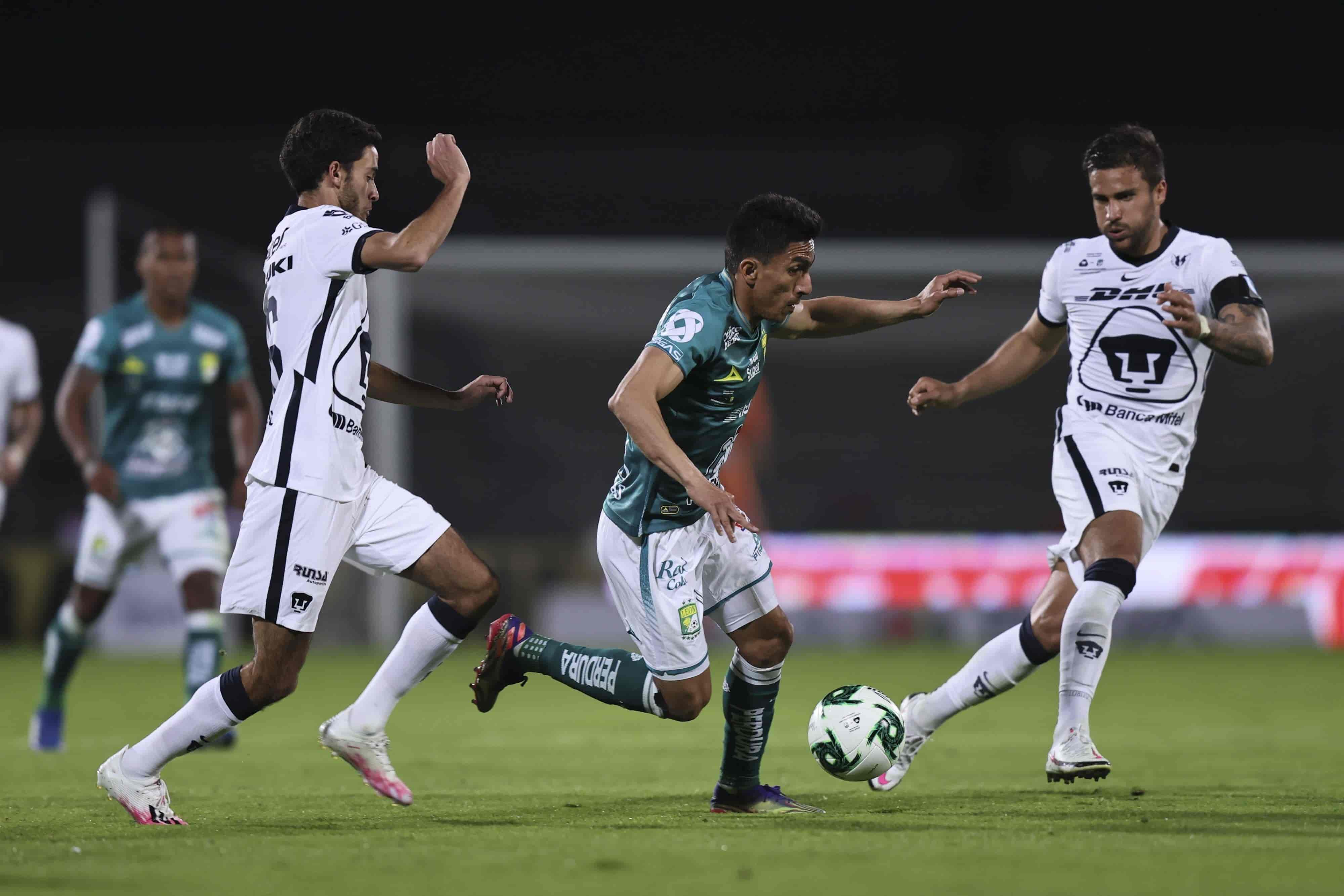 Pumas 1-1 León marcador final