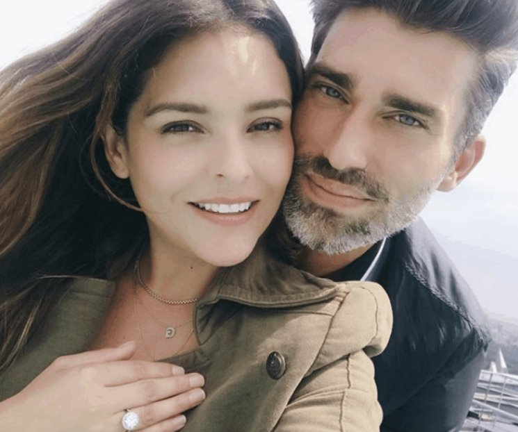 Grettell Valdez se reencuentra con su esposo