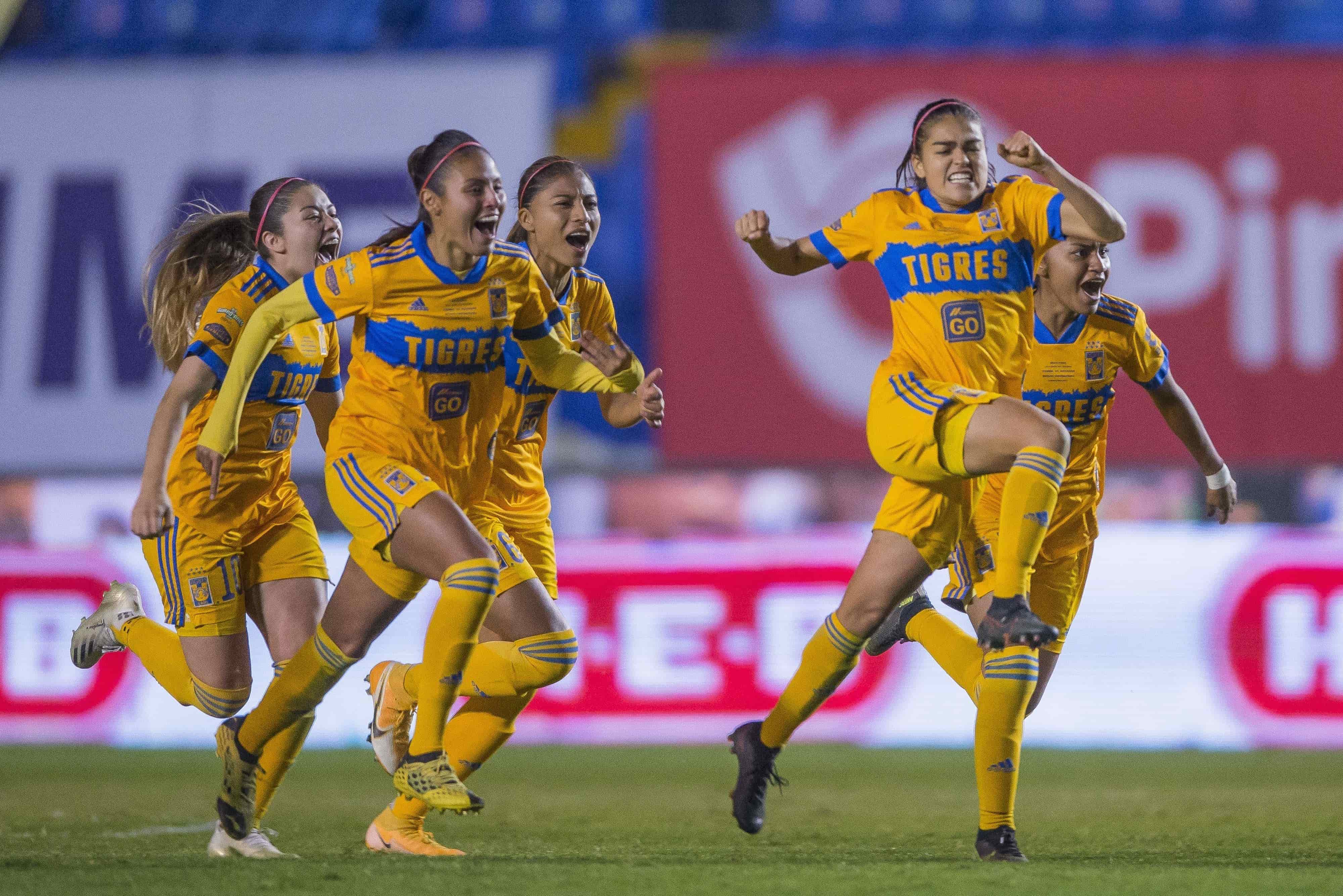 Tigres Femenil Campeonas del Guard1anes 2020