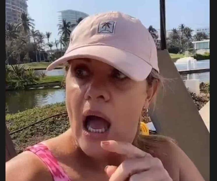 Érika Buenfil se ríe del video íntimo de Gabriel Soto