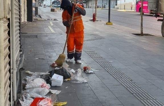 Recolectan 300 toneladas de basura en Centro de Mty