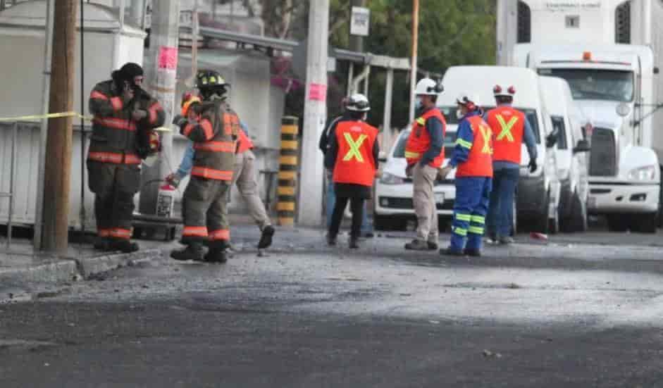 Reportan fuga de gas natural en zona industrial de Xalostoc