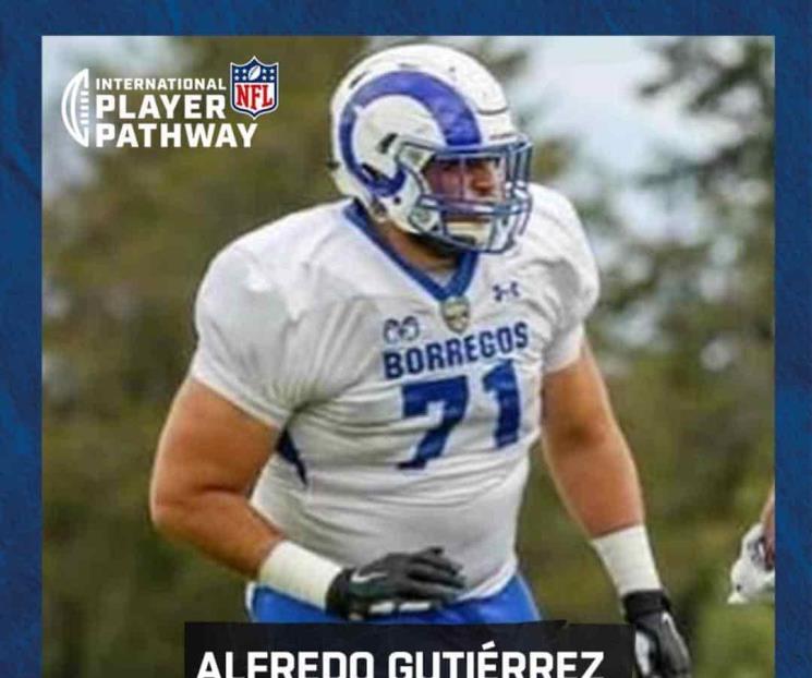 Mexicano Alfredo Gutiérrez competirá por jugar en la NFL Mexicano Alfredo Gutiérrez competirá por jugar en la NFL