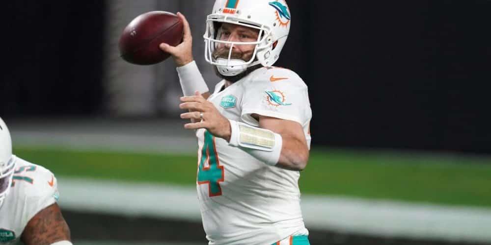 Ryan Fitzpatrick dio positivo por Covid-19 Ryan Fitzpatrick dio positivo por Covid-19