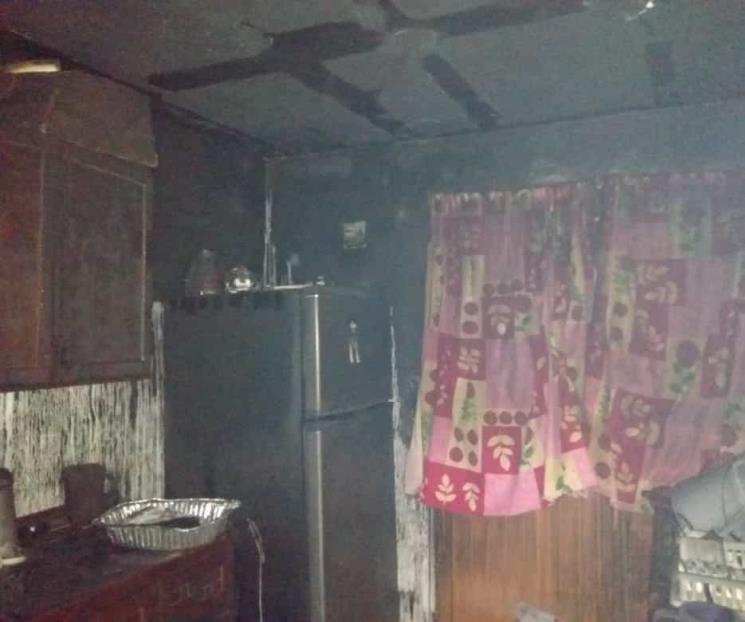 Deja incendio 4 lesionados Deja incendio 4 lesionados