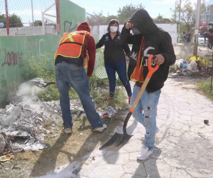 Pagan por faltas administrativas con trabajo comunitario Pagan por faltas administrativas con trabajo comunitario