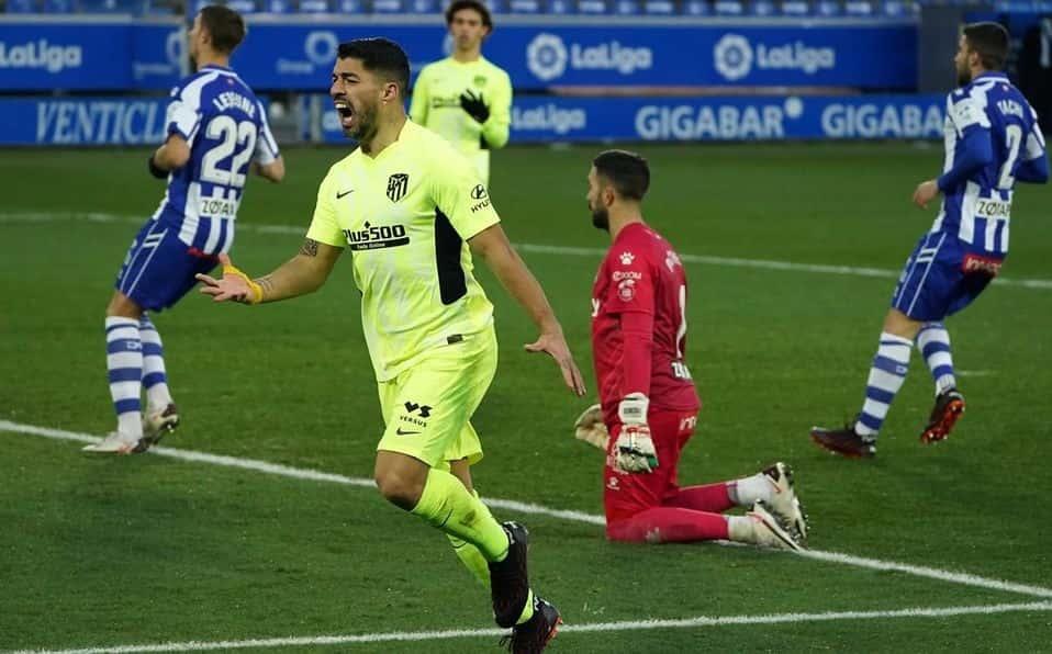 Asegura Luis Suárez liderato del Atlético en España Asegura Luis Suárez liderato del Atlético en España
