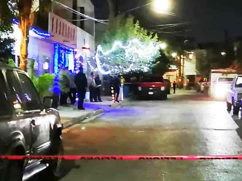 Visita a su papá y lo balean