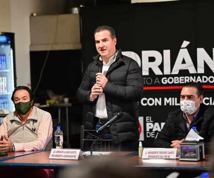 Dialoga Adrián de la Garza con CTM y CNOP