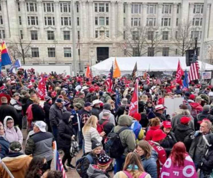 Protestan simpatizantes de Trump en varios estados Protestan simpatizantes de Trump en varios estados