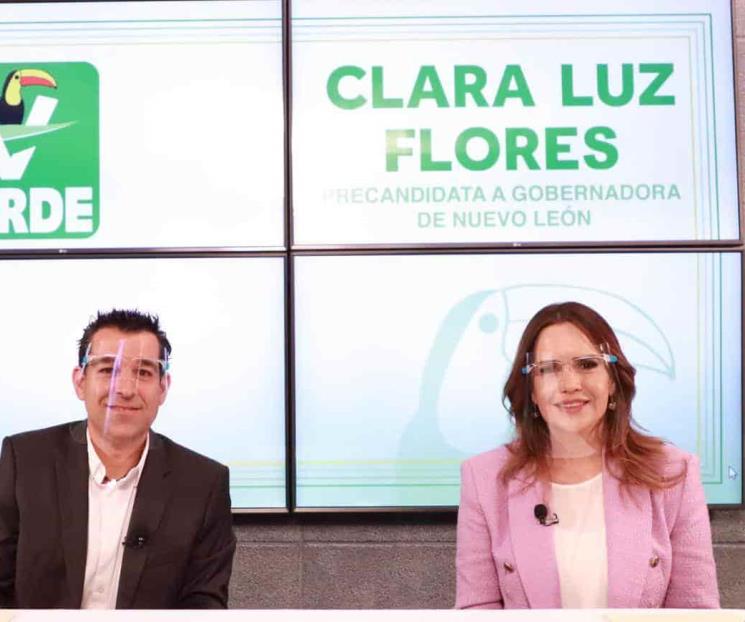 Respalda Partido Verde a Clara Luz