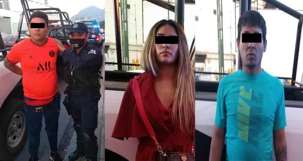 Detienen a 3 en camioneta con reporte de robo Detienen a 3 en camioneta con reporte de robo