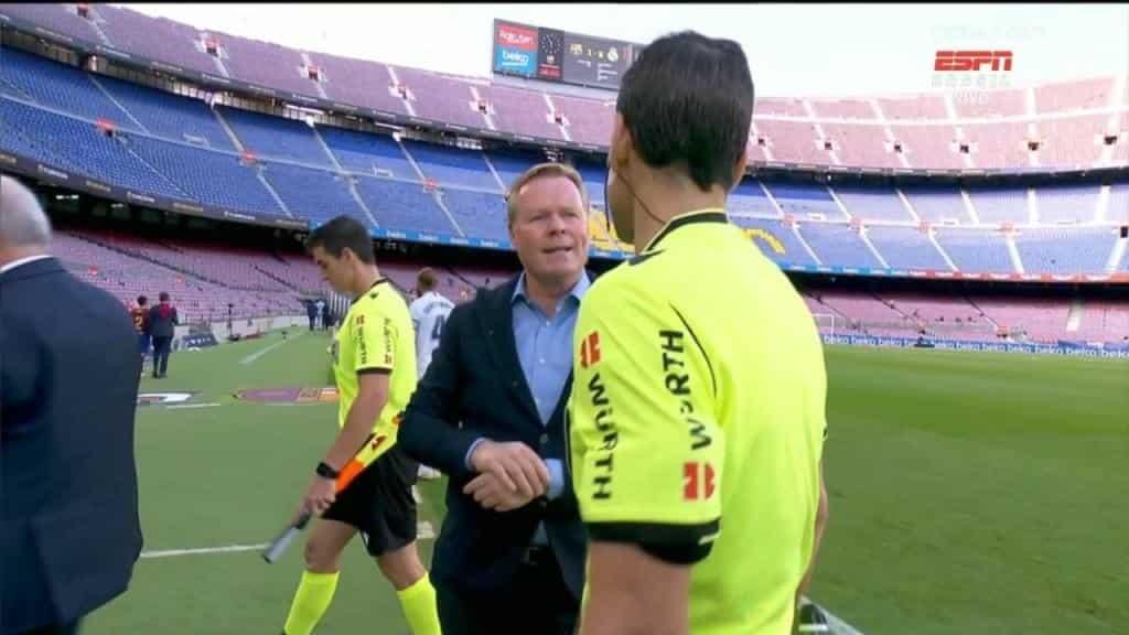 Koeman está disgusto del Atlético de Madrid Koeman está disgusto del Atlético de Madrid
