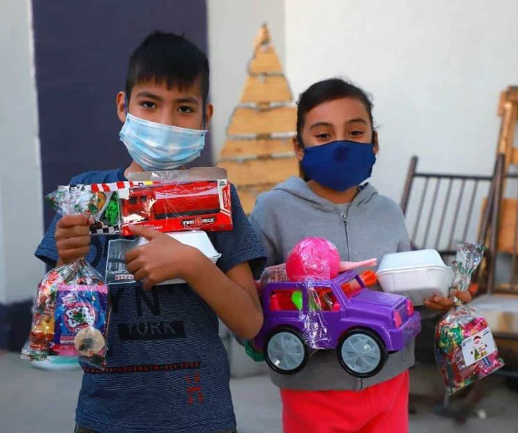 Dan a niños guadalupenses su Día de Reyes
