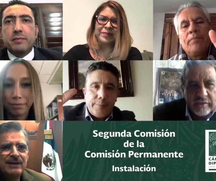 Instalan Segunda Comisión de la Permanente Instalan Segunda Comisión de la Permanente