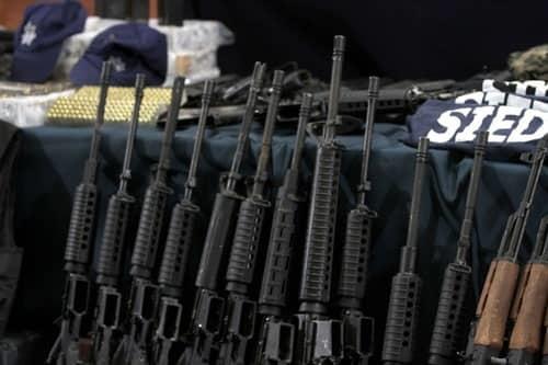 Aumentan decomisos de armas de alto poder Aumentan decomisos de armas de alto poder