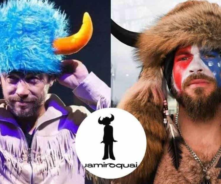 Confunden a cantante de Jamiroquai con manifestante Confunden a cantante de Jamiroquai con manifestante