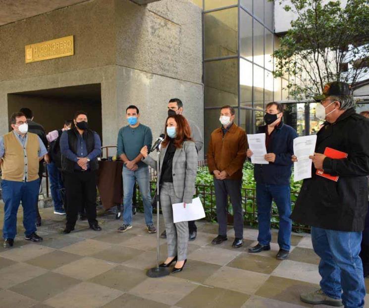 Piden juicio político contra Manuel Vital