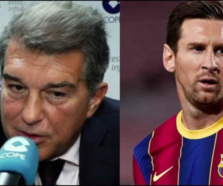 Laporta hará hasta lo imposible para que Messi se quede Laporta hará hasta lo imposible para que Messi se quede