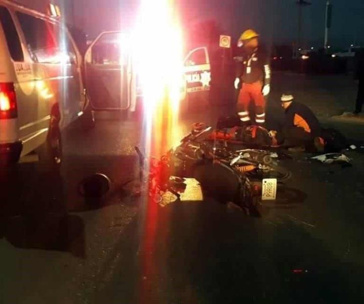 Choque en Zuazua NL deja una persona grave Choque en Zuazua NL deja una persona grave