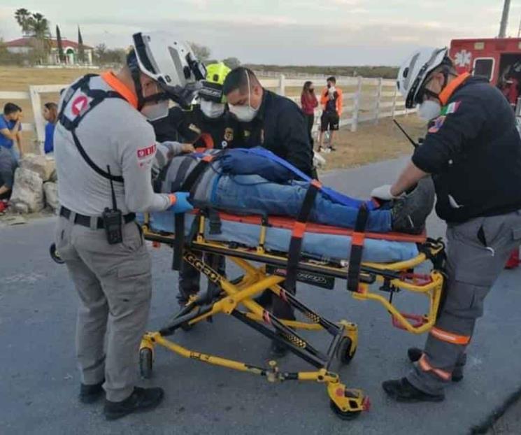 Choque en Apodaca deja 8 trabajadores lesionados Choque en Apodaca deja 8 trabajadores lesionados
