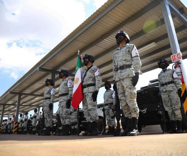 Guardia Nacional cuenta con apoyo y respeto de la población Guardia Nacional cuenta con apoyo y respeto de la población