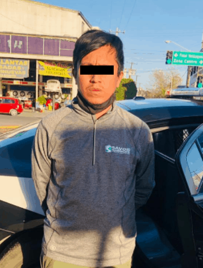 Ee logró ubicar y detener a un presunto robacarros