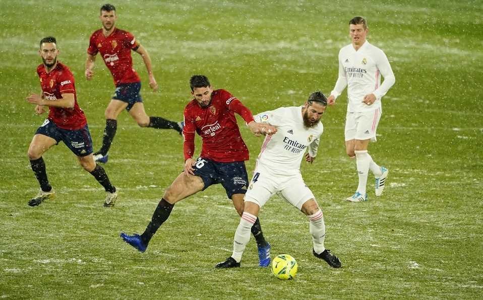 Deja el Madrid ir el liderato Deja el Madrid ir el liderato