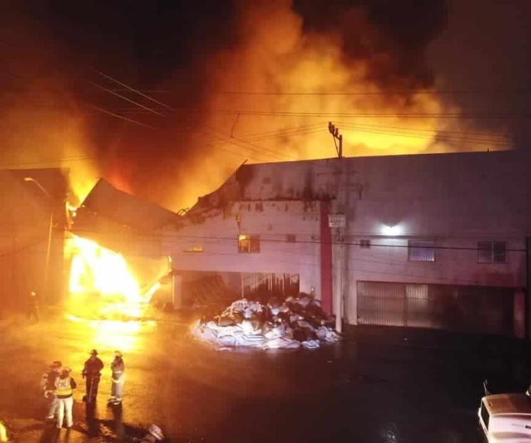 Se incendian Bodegas en García Se incendian Bodegas en García