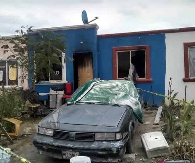 Muere calcinado en incendio de casa