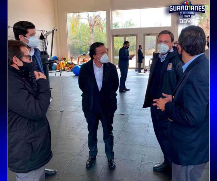 Ahora Arriola visitó a los Tigres Ahora Arriola visitó a los Tigres