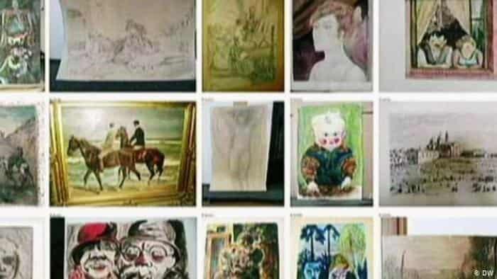 Entrega Alemania 14 obras de arte