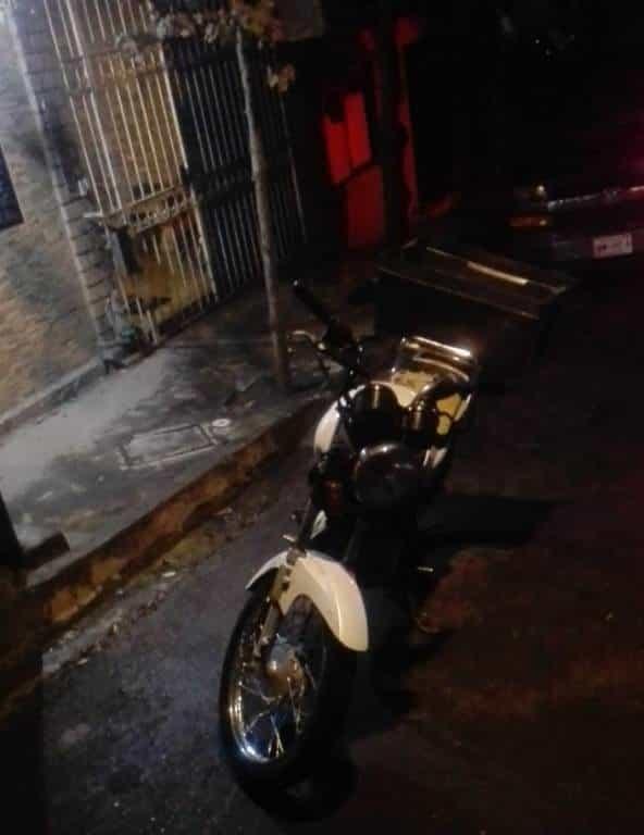 Detienen a ladrón de motos Detienen a ladrón de motos