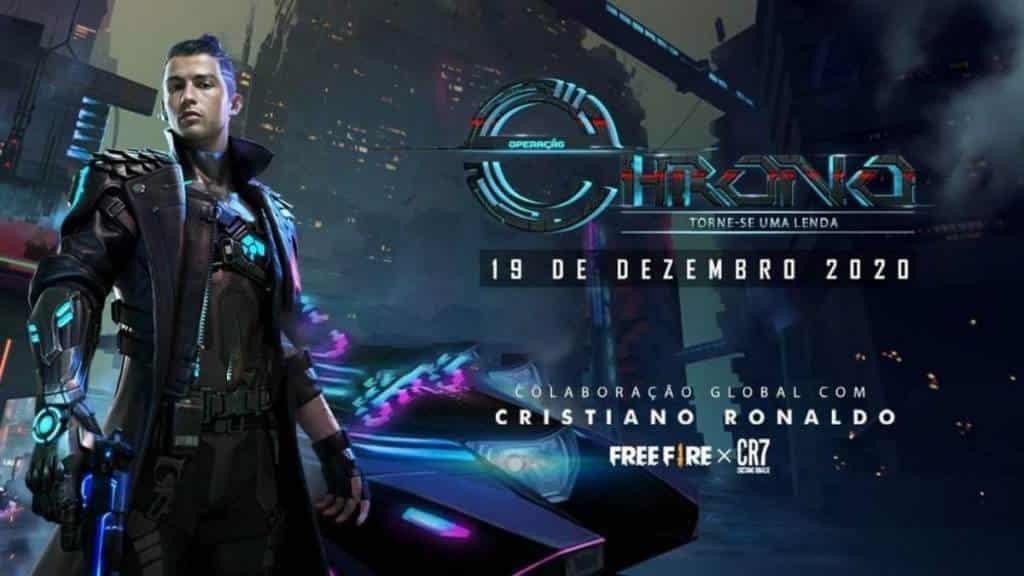 Cristiano Ronaldo aparece en FreeFire