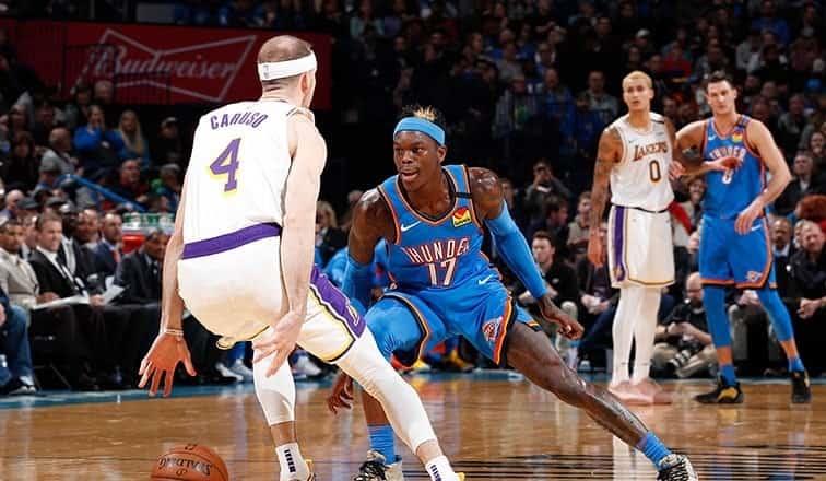 Lakers acelera el paso, vence al Thunder Lakers acelera el paso, vence al Thunder