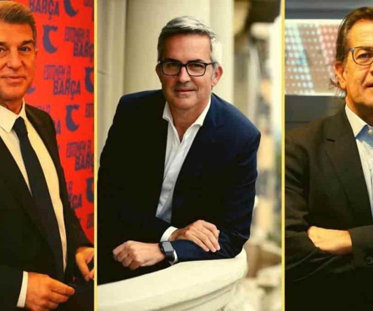 Confirmados los tres candidatos a la presidencia del Barça Confirmados los tres candidatos a la presidencia del Barça