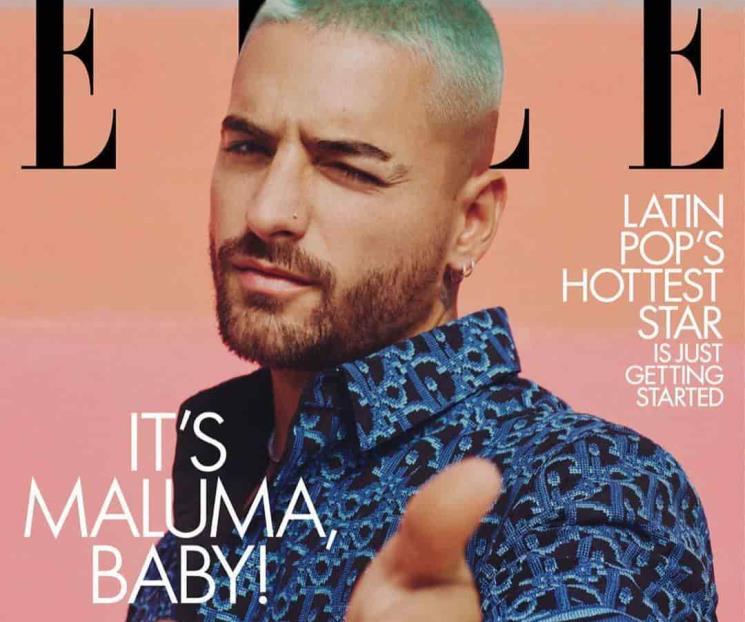 Maluma: primer artista masculino en portada de Elle EU Maluma: primer artista masculino en portada de Elle EU