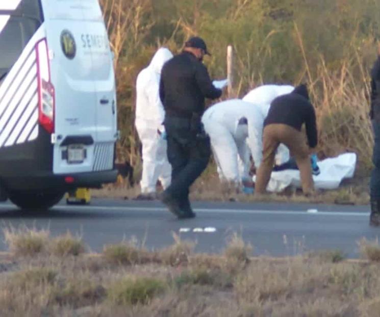 Muere mujer en choque en moto en Hualahuises Muere mujer en choque en moto en Hualahuises
