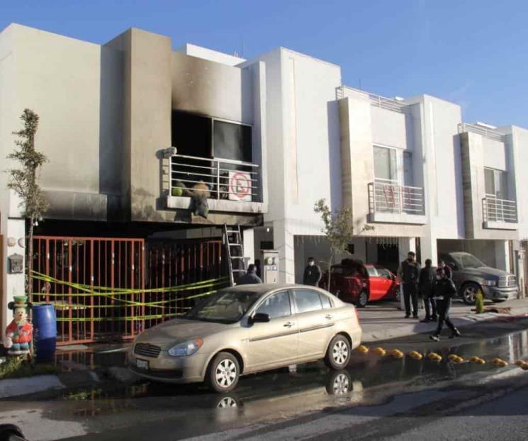 Incendio deja 4 lesionados y a un niño sin vida en Escobedo
