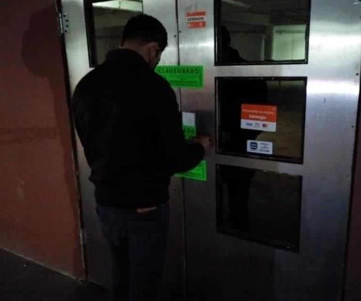 Clausuran Bar en San Pedro