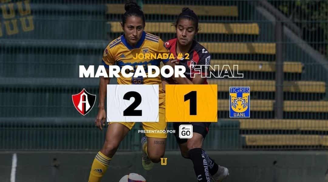 Pierde Tigres Femenil en GDL ante Atlas